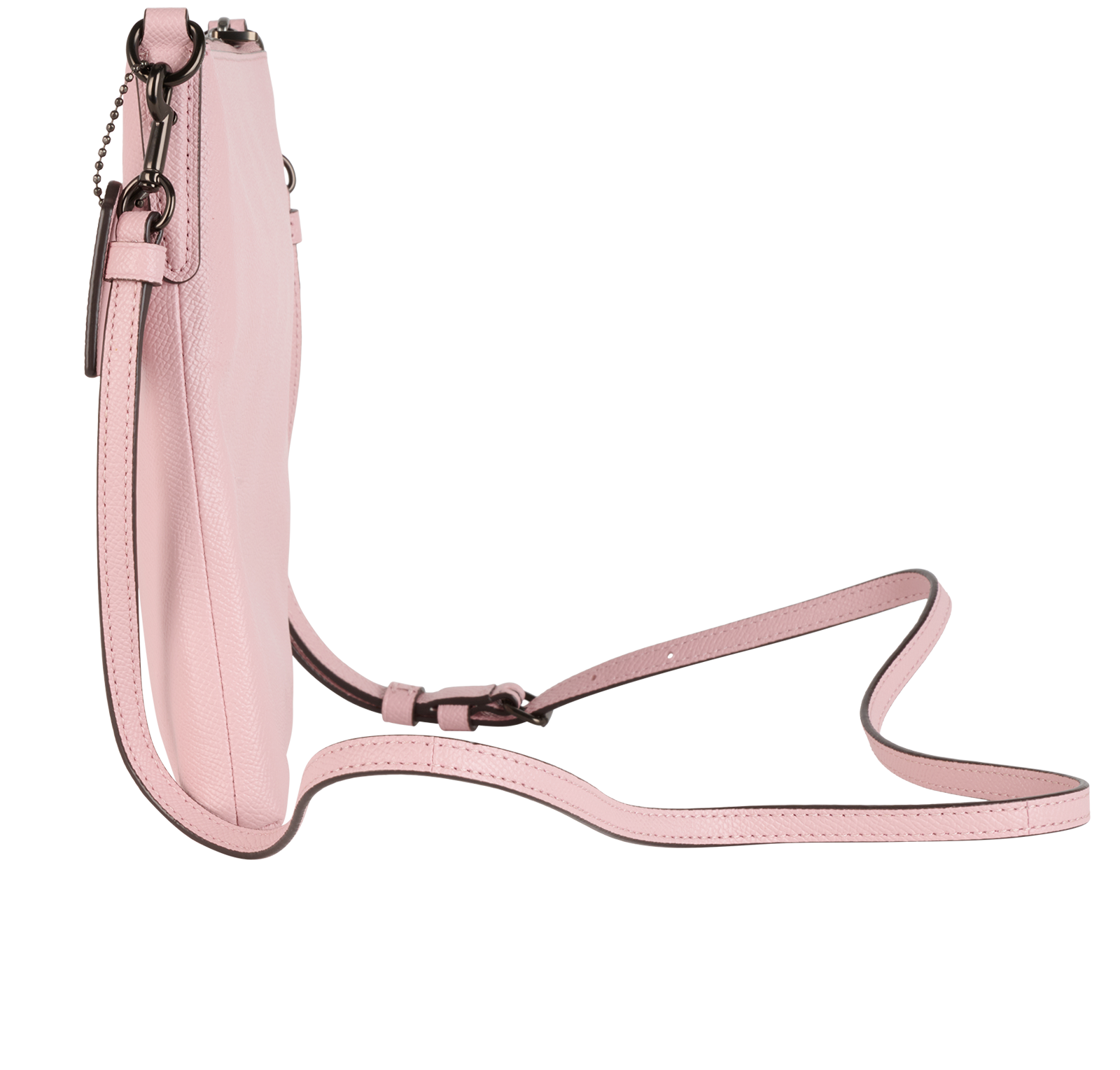 Kitt Messenger, &pound;165, Handbags, Pink, Leather, Bottom view